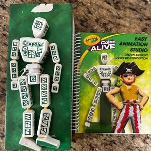 Crayola Color Alive Easy Animation Studio Animator Book